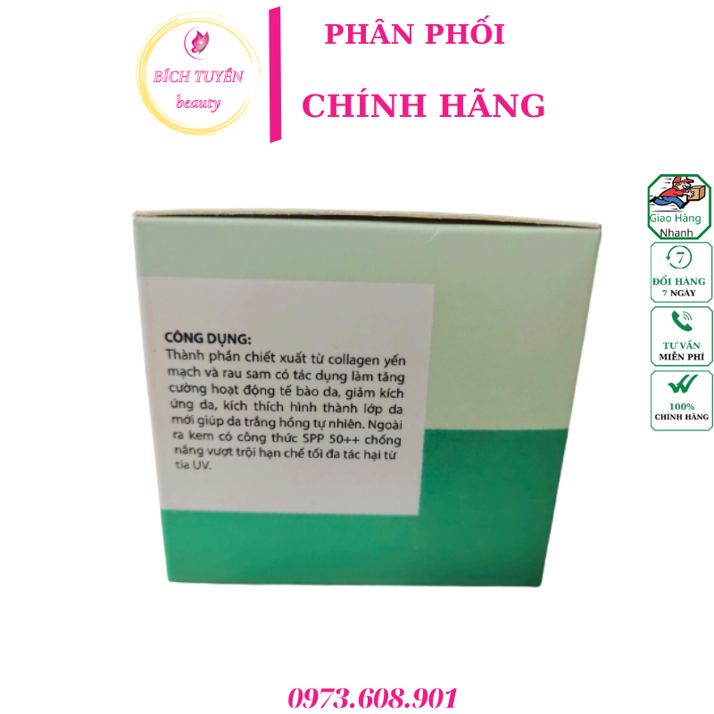 KEM TRẮNG DA GIỮ ẨM CHỐNG NẮNG BIOC&C 10G