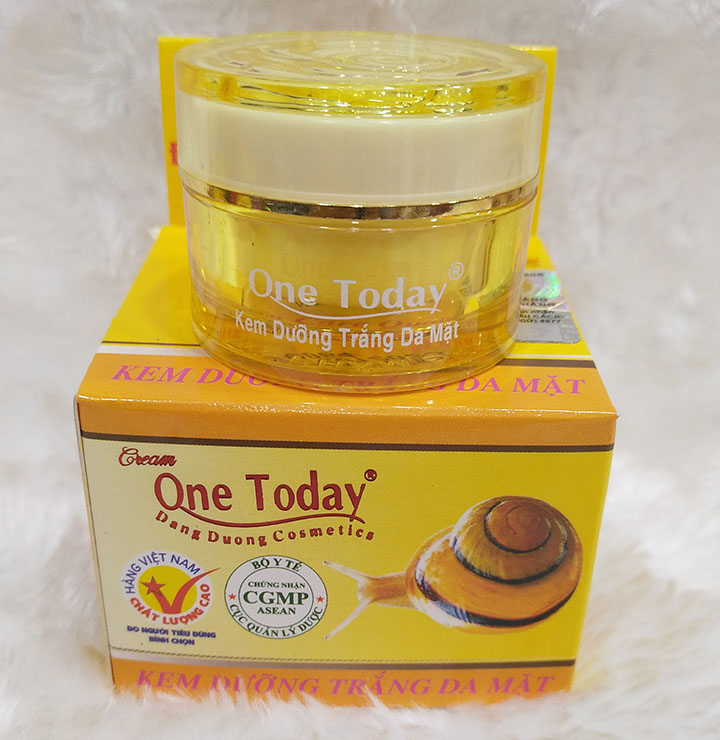 KEM DƯỠNG TRẮNG DA MẶT  ONE TODAY  9g