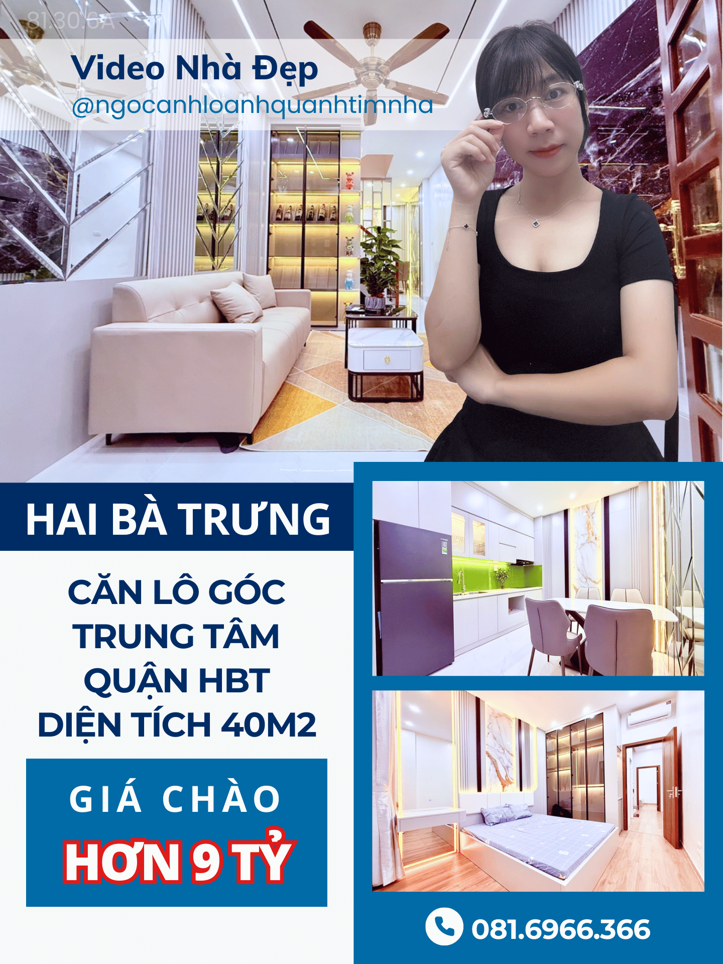 Hai Bà Trưng – Trung tâm quận, nhà lô góc cực hiếm - Diện tích 40m2
