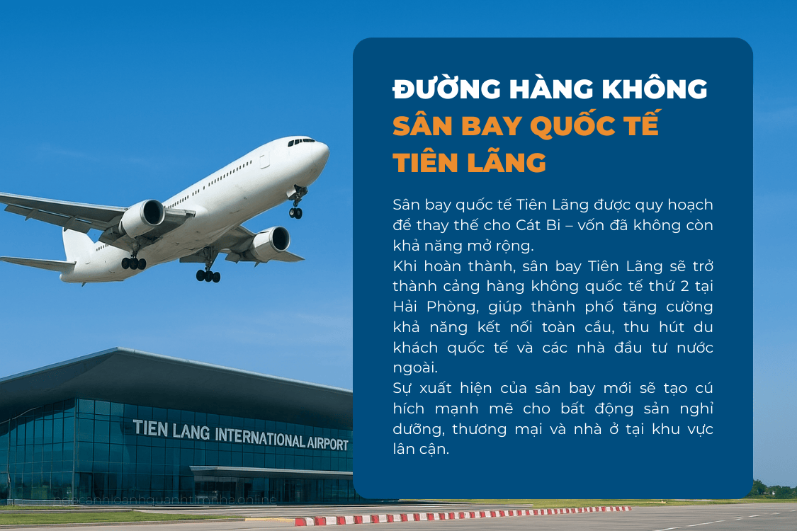 Sân bay quốc tế Tiên Lãng Hải Phòng kết nối toàn cầu