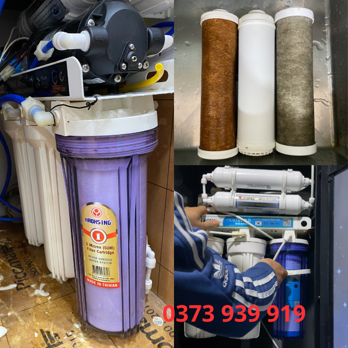 Bảng giá thay lõi lọc nước Haohsing tại nhà