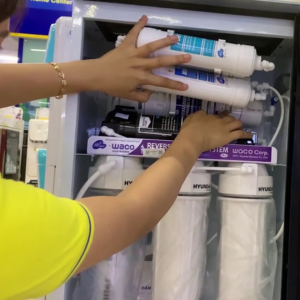 Bảo dưỡng máy lọc nước Hyundai Waco khi nào và cách thay lõi lọc?