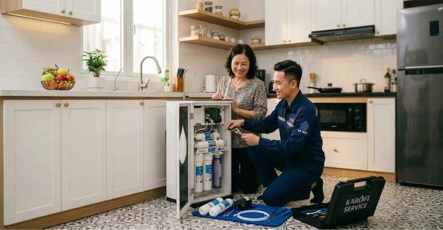 Chi Phí Sửa Máy Karofi Tại Nhà Có Đắt Không?