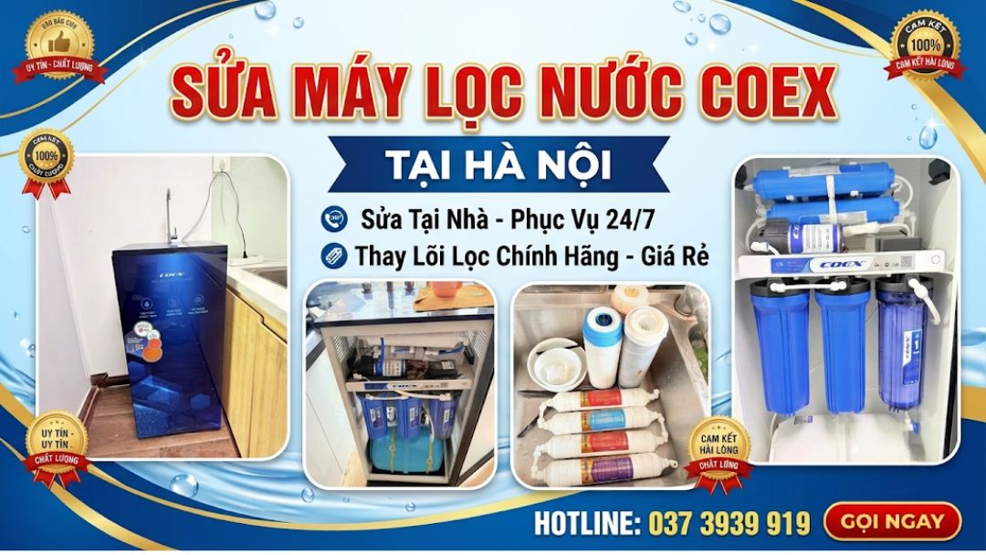 Dịch vụ sửa máy lọc nước Coex tại nhà Hà Nội