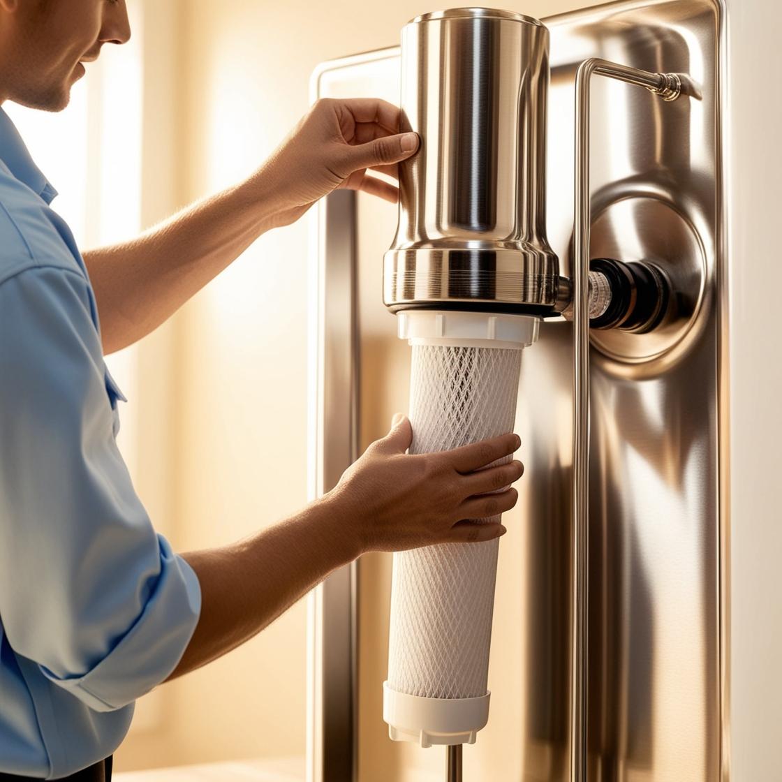 Hướng dẫn chi tiết tự thay lõi lọc nước Hyundai Waco tại nhà