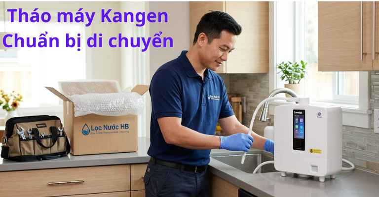 Hướng dẫn di dời và lắp đặt máy lọc nước Kangen chuẩn kỹ thuật