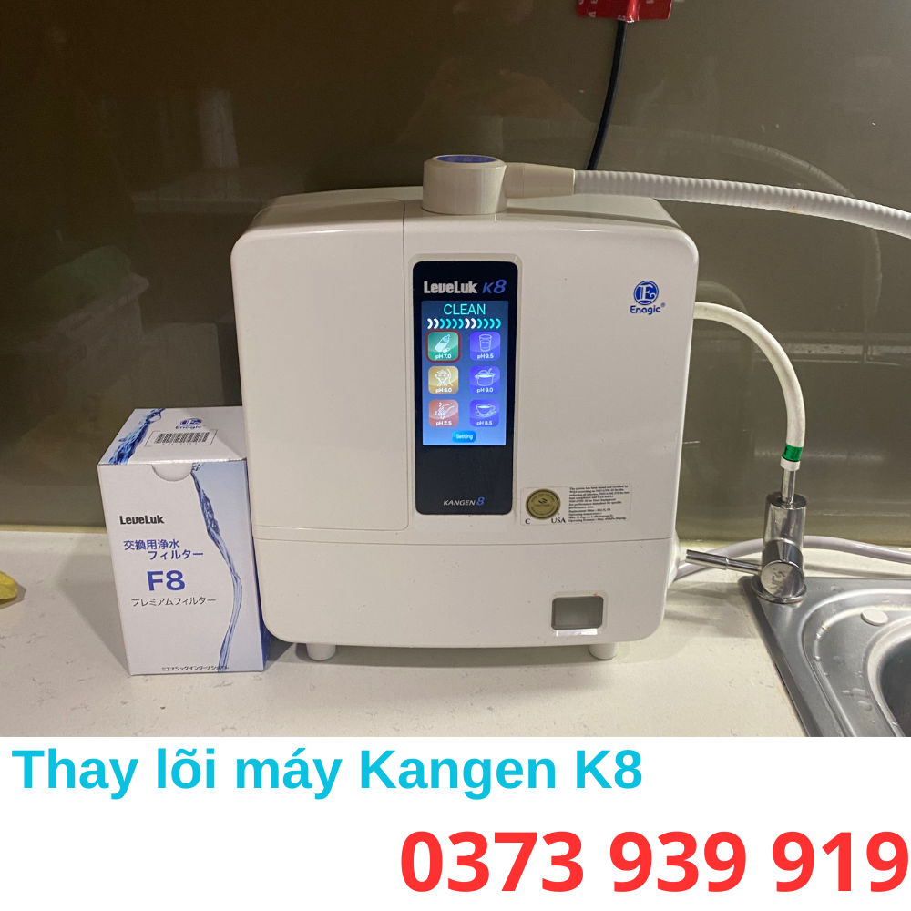 Thay Lõi Lọc Máy Kangen Leveluk K8 Chính Hãng Mới Nhất 2025