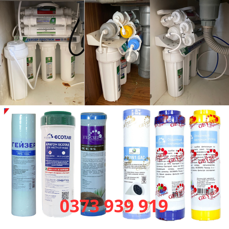 Địa chỉ UY TÍN thay lõi lọc nước Geyser tại Hà Nội