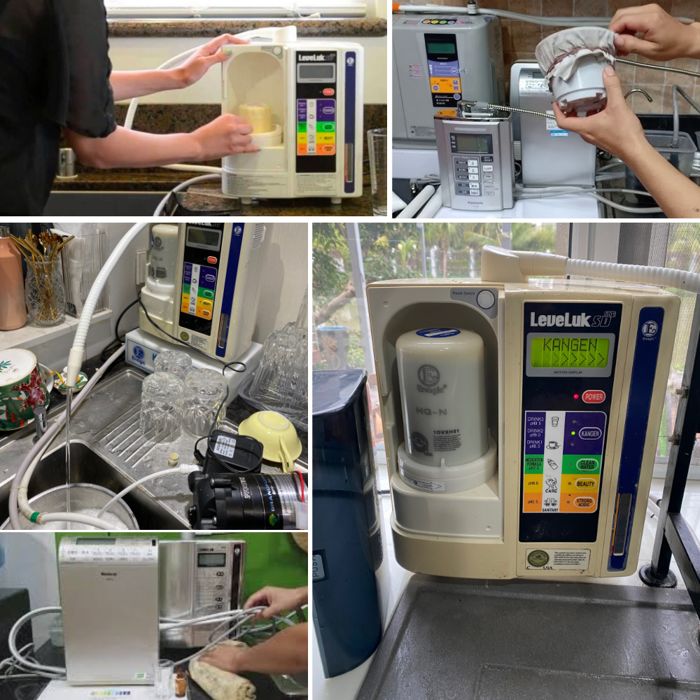 Dịch vụ vệ sinh tấm điện cực máy lọc nước ion kiềm giá rẻ