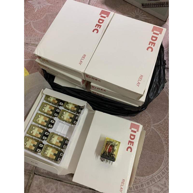 Role trung gian idec 8chân 14chân 24v 220v