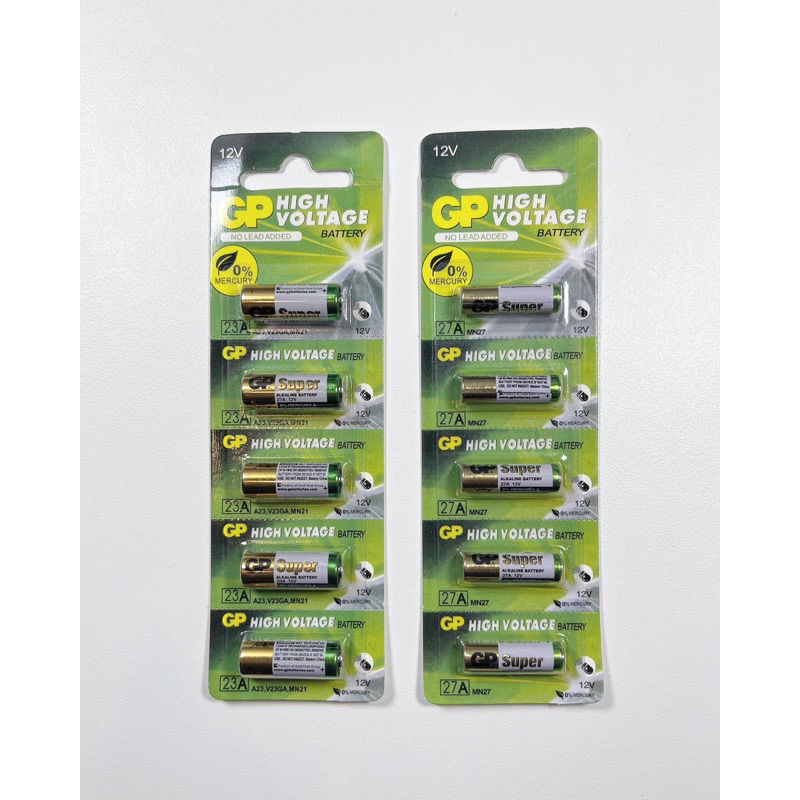 Vỉ 5 Viên Pin A23 Camelion 12V Thay Khiển Remote Cửa Cuốn , Pin Chuông Cửa