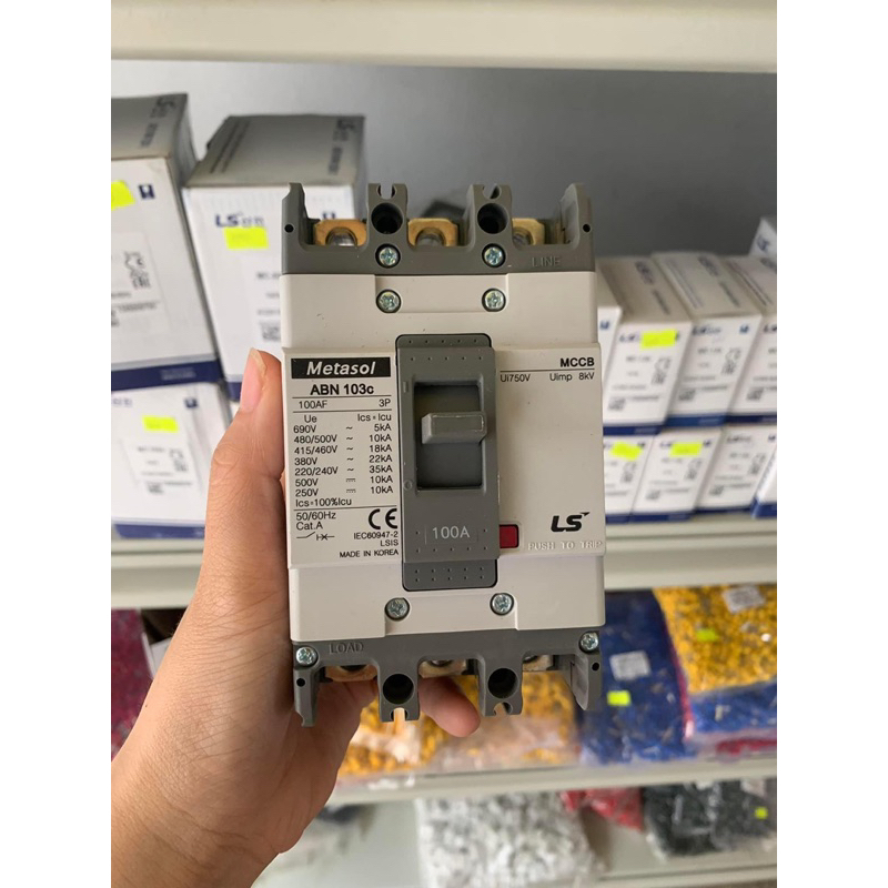 Aptomat Khối 3 Pha ABN 30A~100A,MCCB 30A~100A