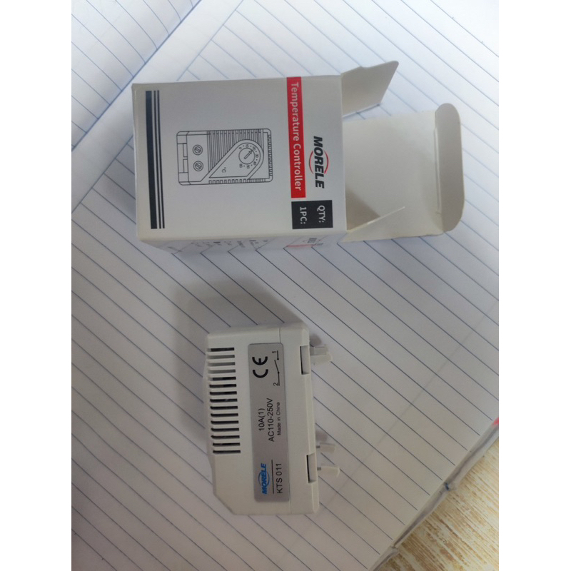 Bộ điều khiển cảm biến nhiệt quạt gió Morele - 01 tiếp điểm NO (250V/10A)