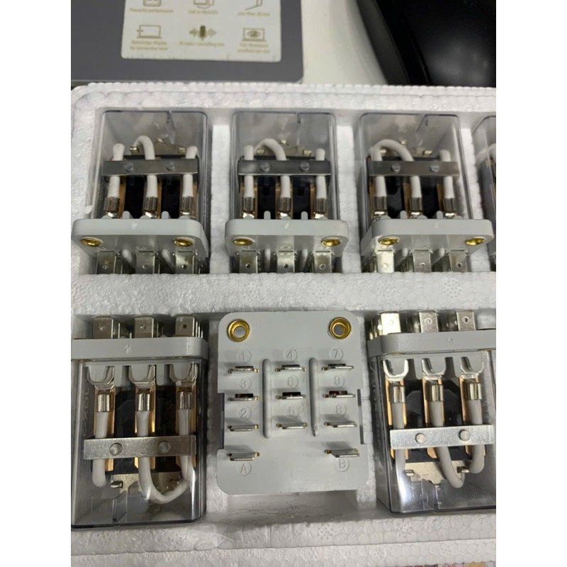 Rơle trung gian JQX-38F 3Z 40A Rơle điện DC12V DC24V AC220V [MỚI]