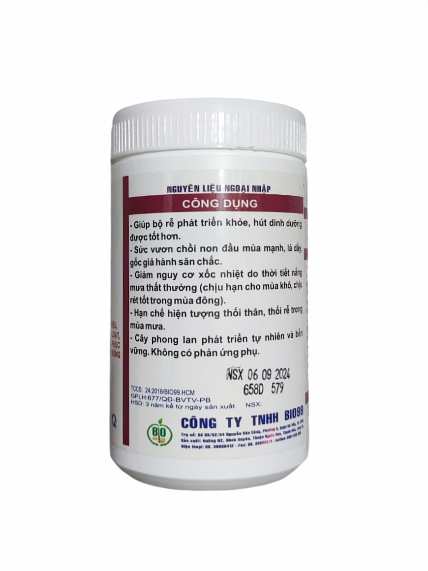 Phân bón Lân Tinh Chất chuyên dùng cho hoa phong lan - lọ 500gr