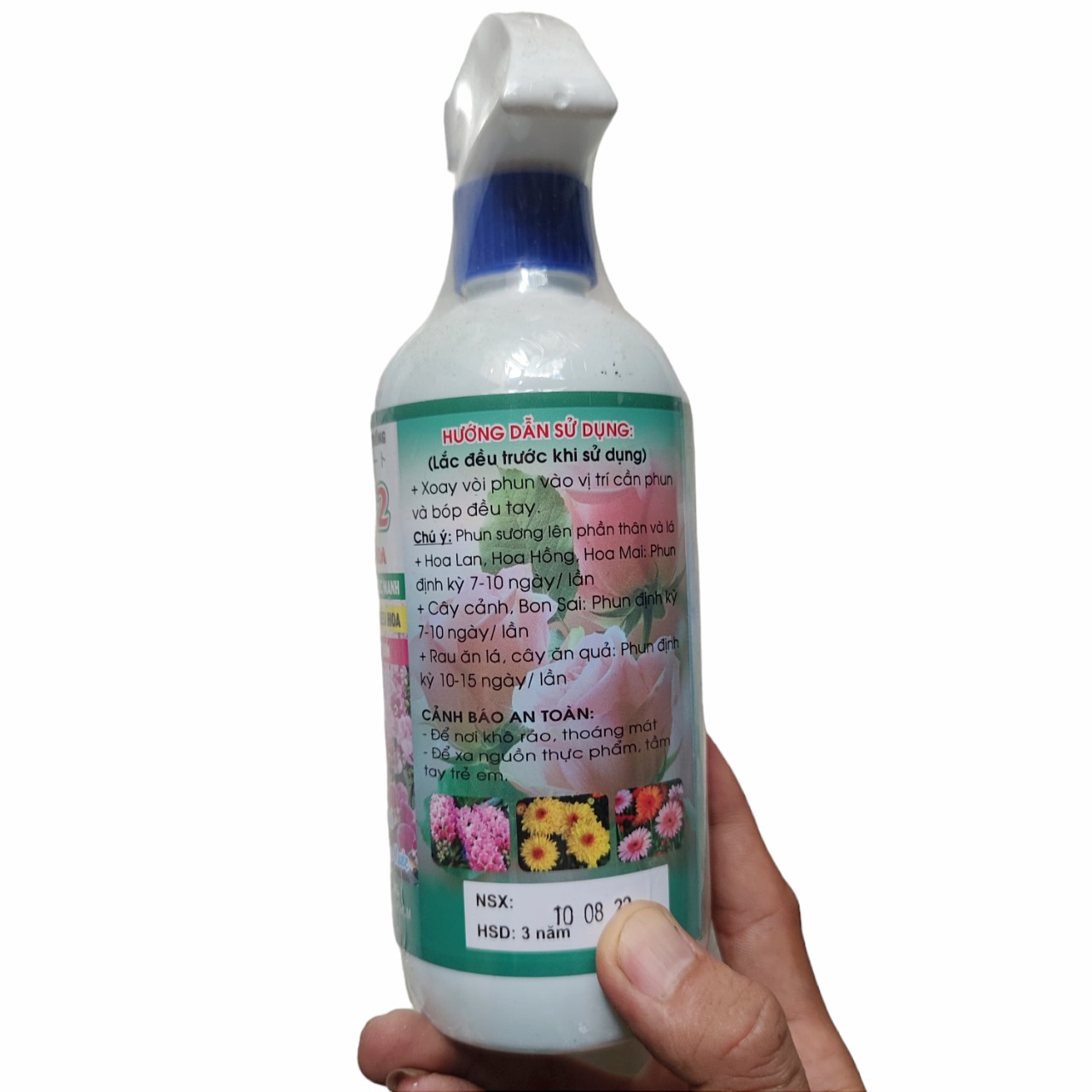 Phân bón phun trực tiếp Flower 2 kích thích ra hoa, 500ml