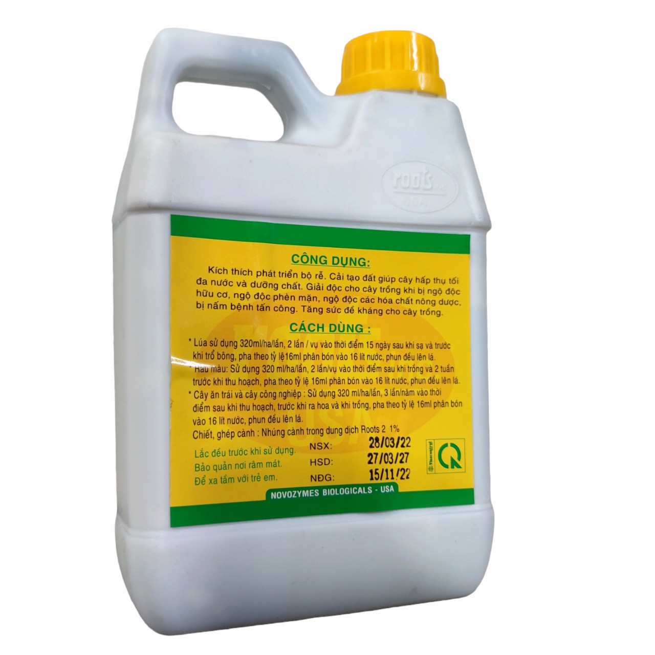 Phân bón lá kích rễ sinh học ROOTS 2 nhập khẩu mỹ