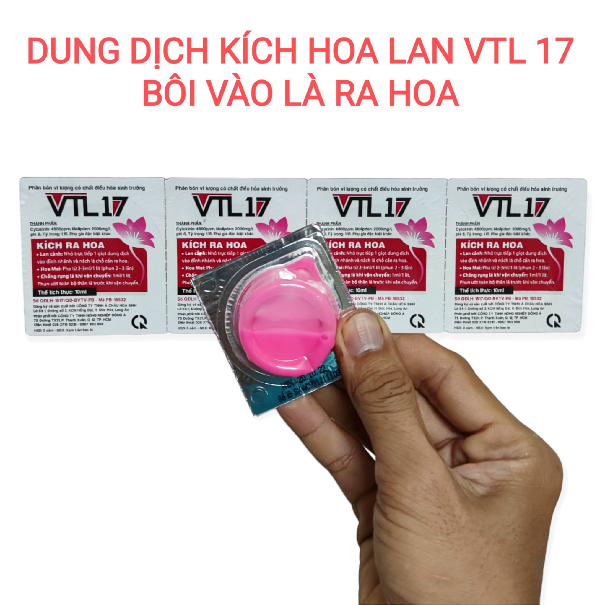 Siêu kích Hoa VTL 17, bôi là ra hoa