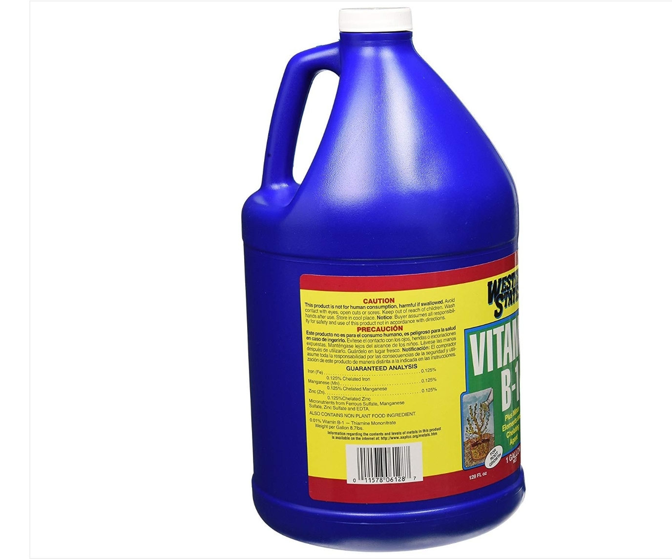 Phân bón lá Vitamin B1 Western States 1gallon (3,78 lít) nhập khẩu Mỹ, kích rễ, lưu dẫn phân bón
