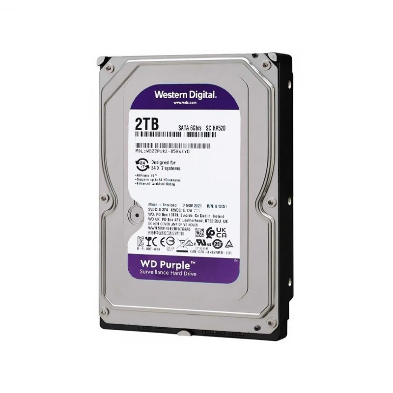 Ổ cứng Western Digital Purple 2TB WD23PURZ