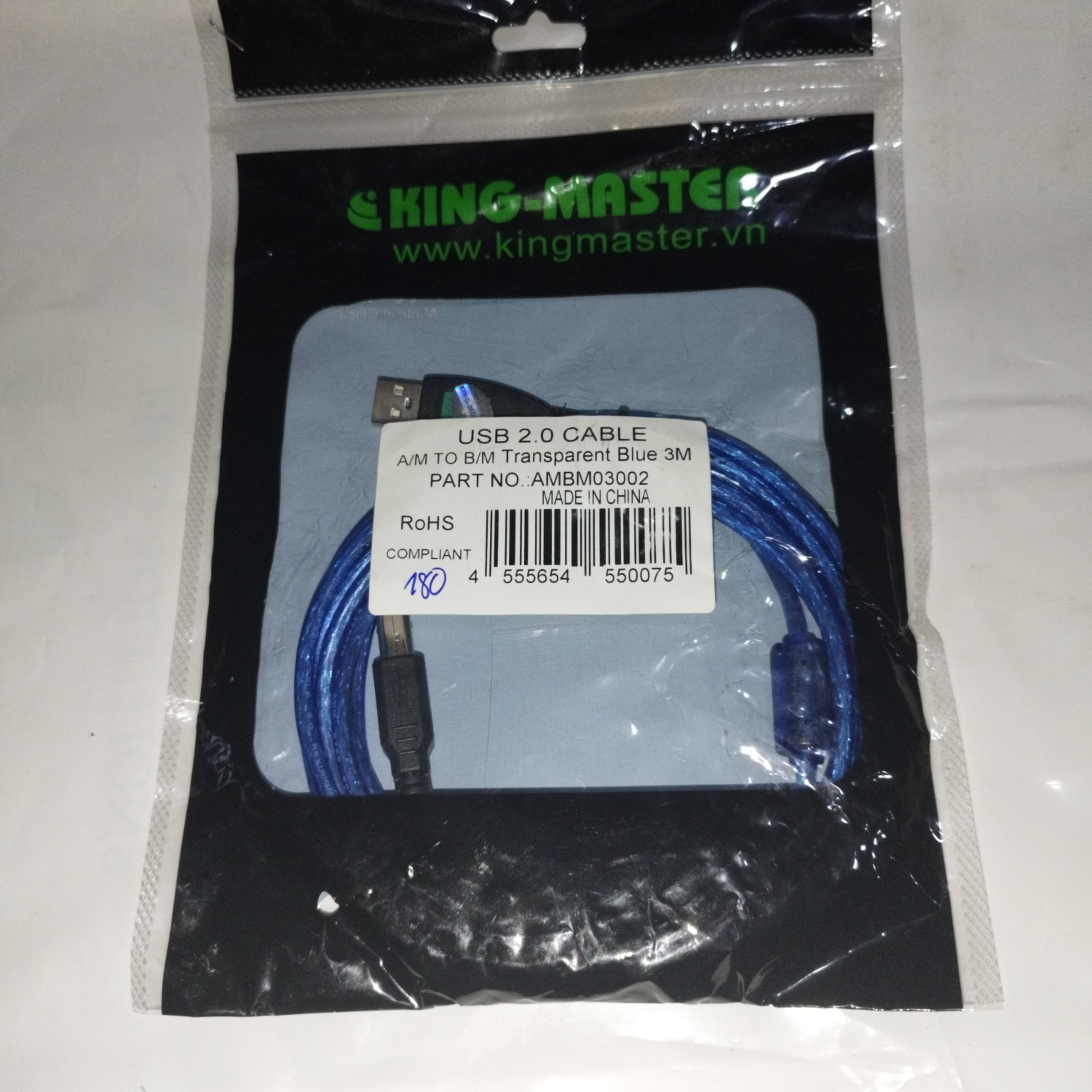 Cáp USB máy in KING-MASTER