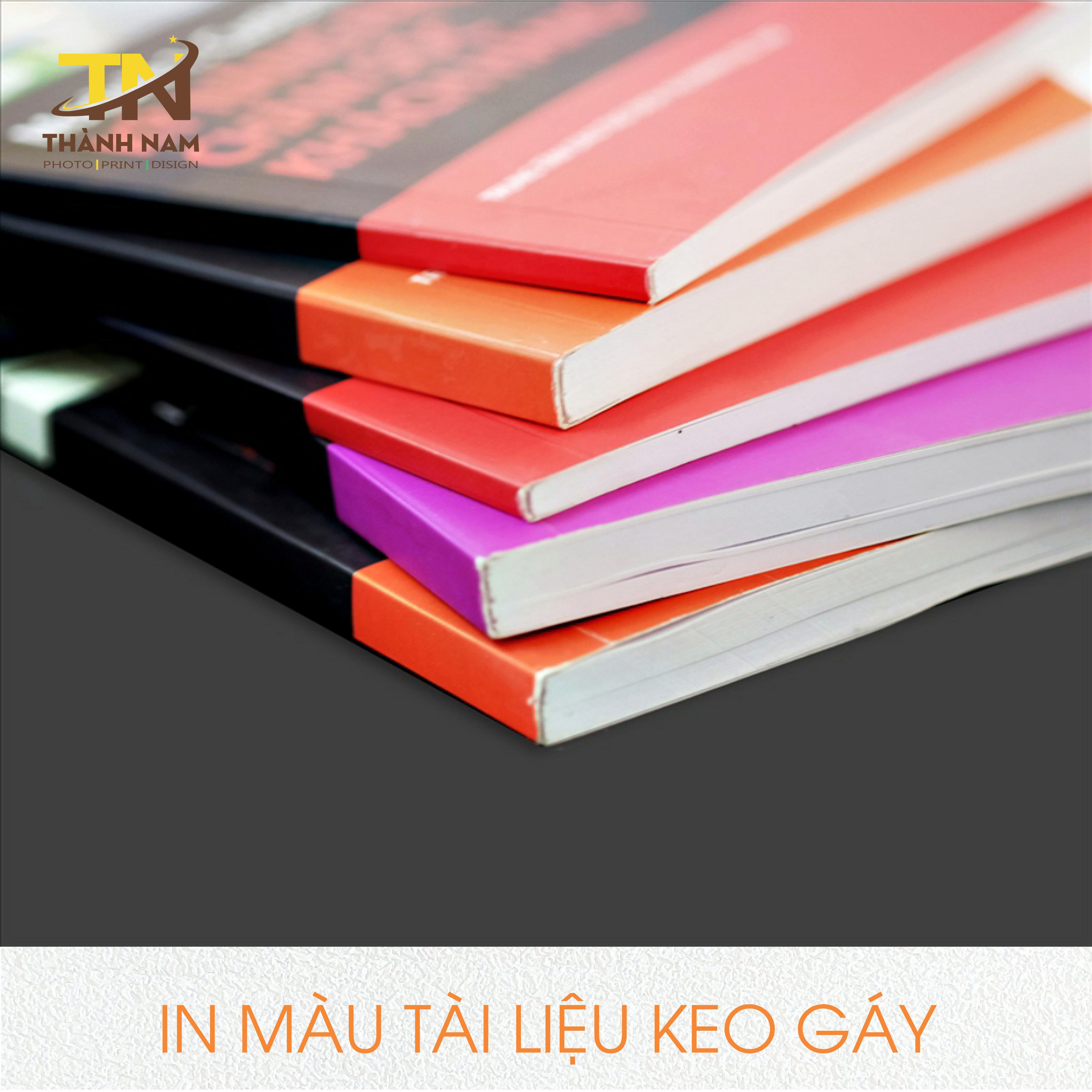 Đóng keo gáy, sách khâu
