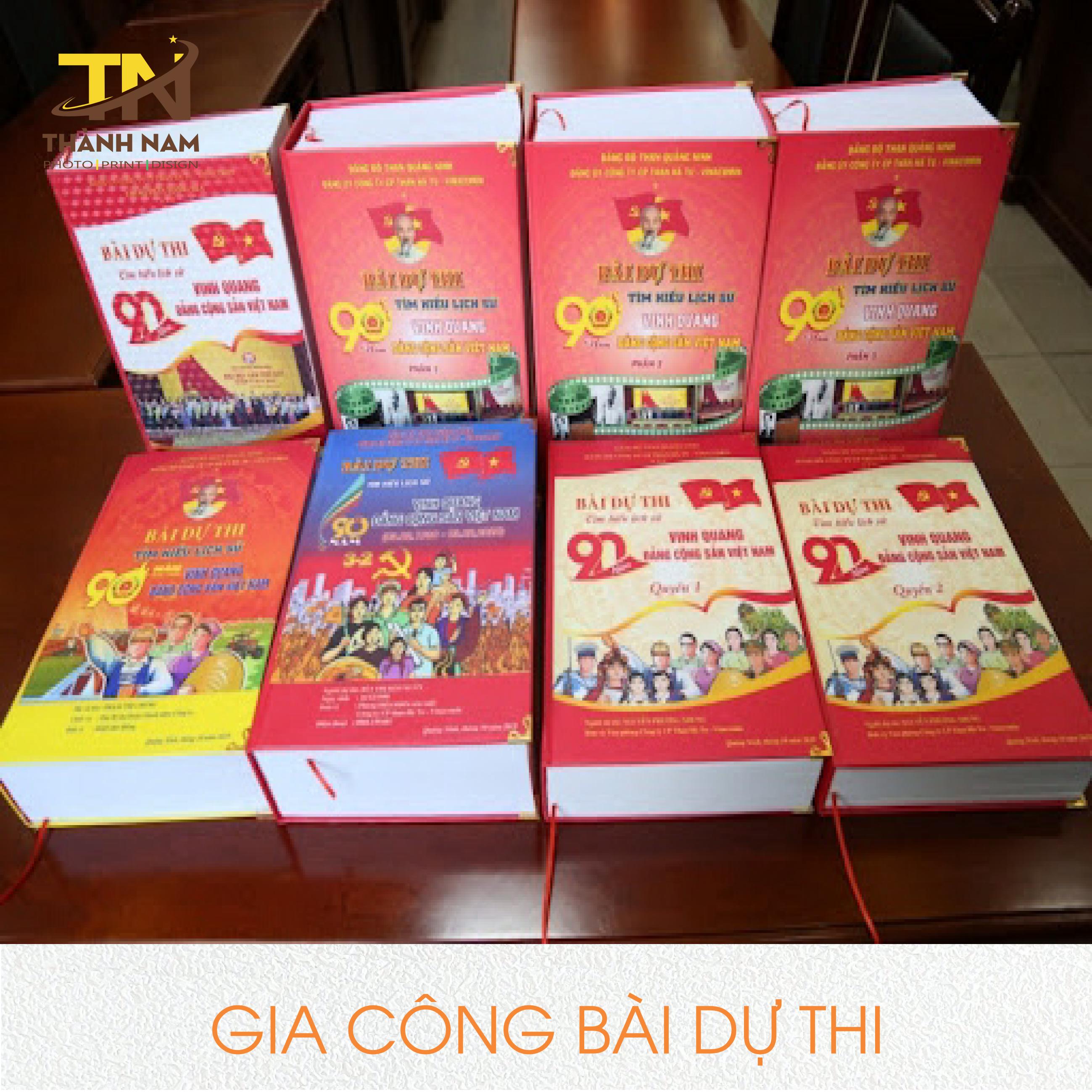 In Quyển Bài dự thi