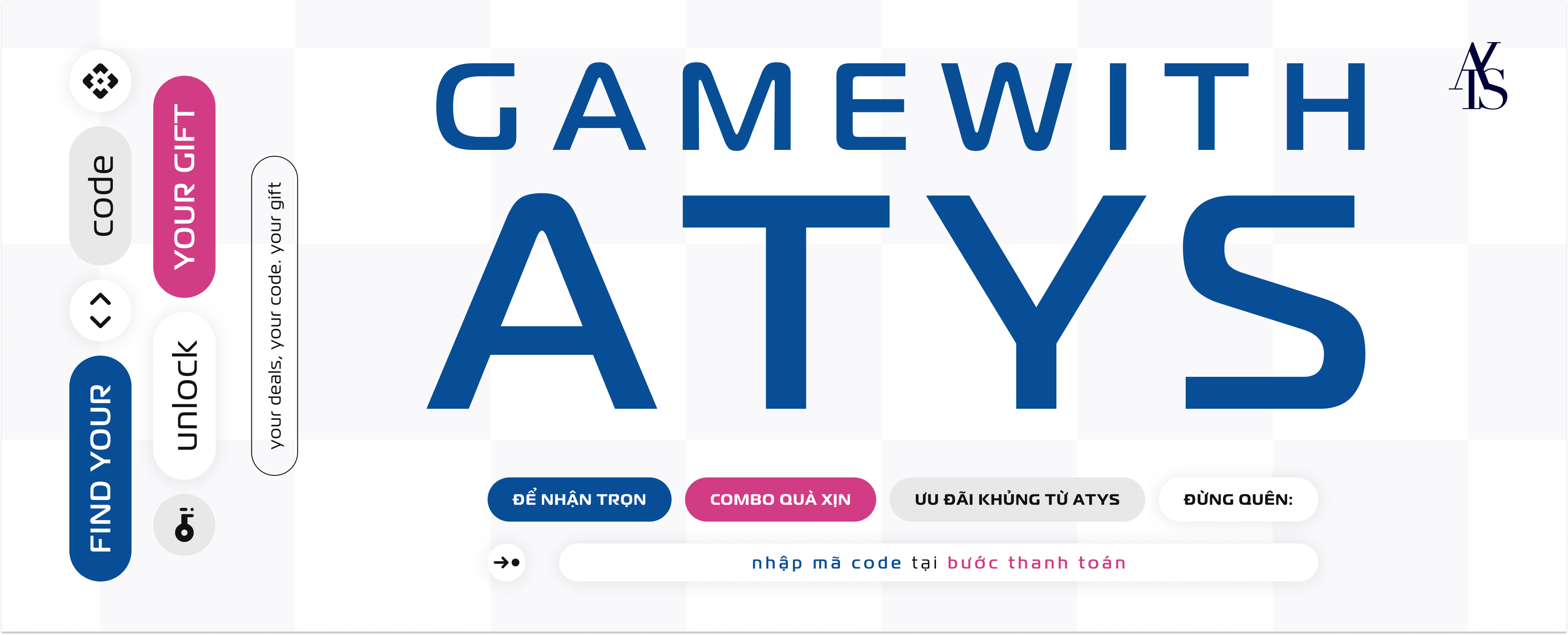 Chương Trình Find Your Code - Unblock Your Gift: Giải mã bí mật, nhận quà thành công