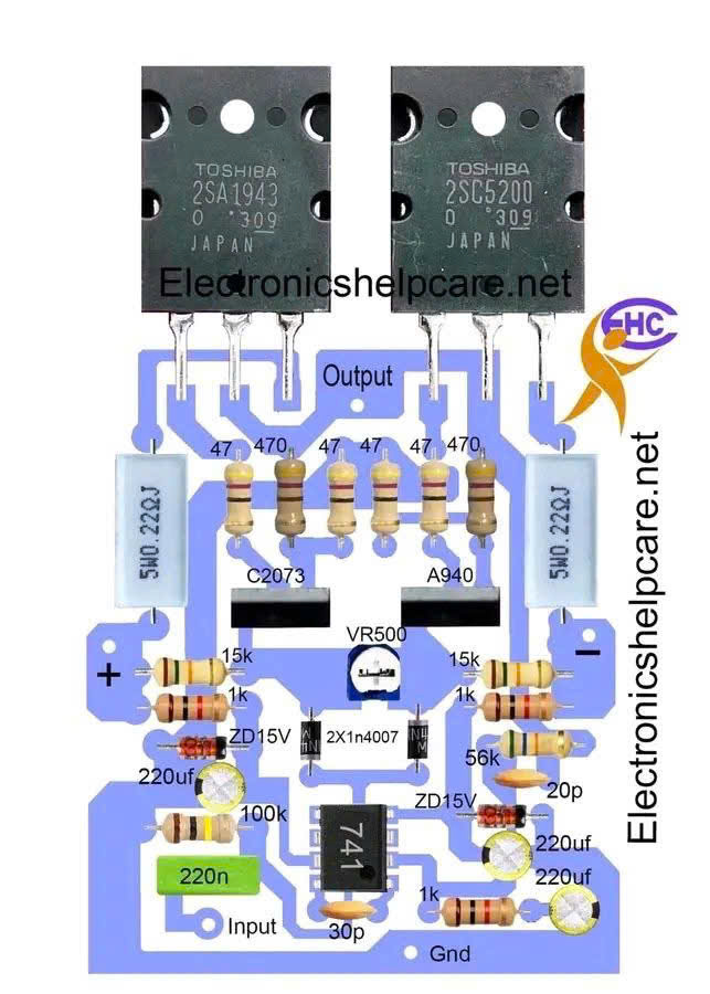 mạch khuếch đại transistor