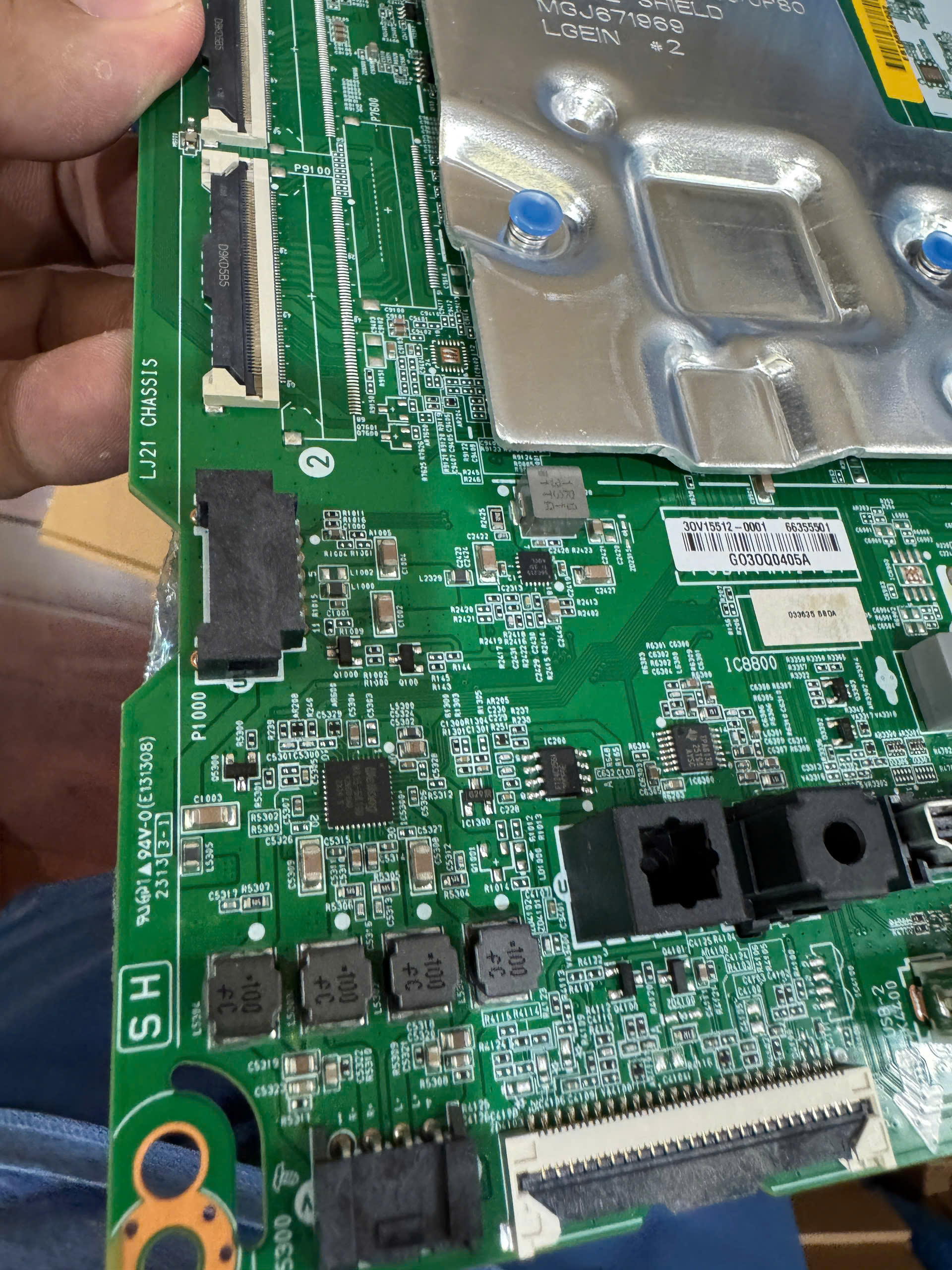 Bo mạch chính LG Tivi model 43UP8100 -55UP8100 panel BOE mã bo EBT66924002 (mới tinh)