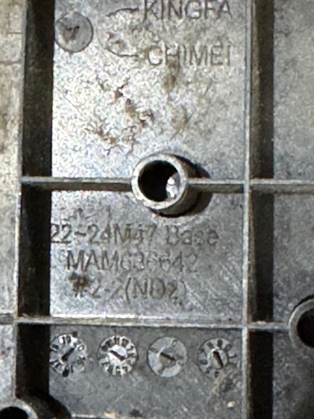 Chân đế màn hình máy tính để bàn LG model 24M47VQ (tháo máy)