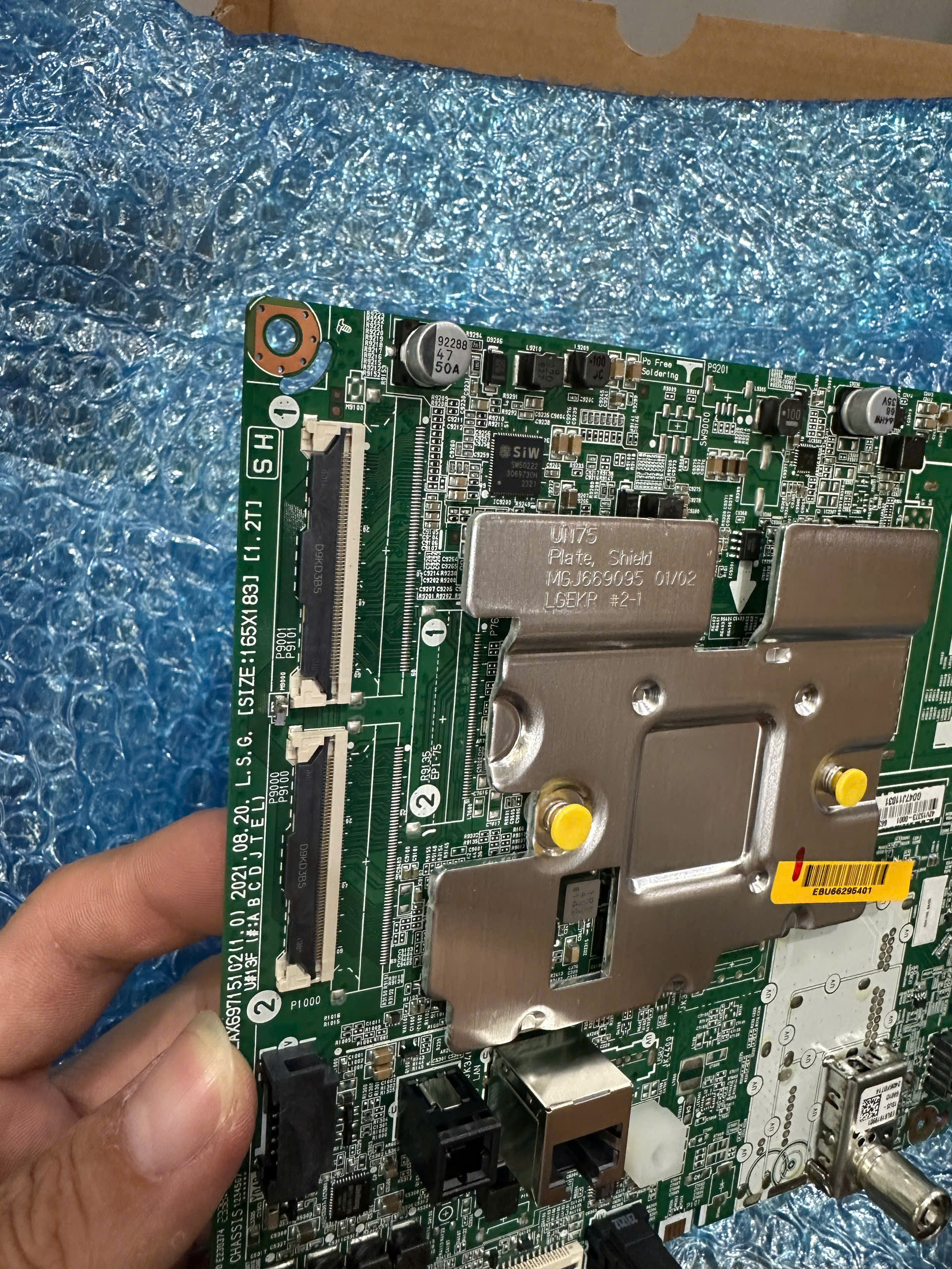 Bo mạch chính LG Tivi model 43UP7550- 55UP7550-65UP7550 panel LG mã bo EBU66295401 (mới tinh)