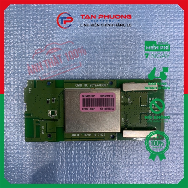 Bo mạch Wifi tivi LG EAT64897302 hàng tháo máy còn hoạt động TỐT