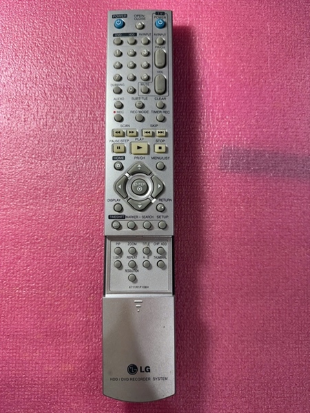 Remote Control For LG 6711R1P108H model RH1888WS.AA2VLL DVD-R+HDD SUPER MULTIĐiều khiển đầu DVD-R+HDD SUPER MULTI LG chính hãng mã 6711R1P108H model model RH1888WS.AA2VLL DVD-R+HDD SUPER MULTI