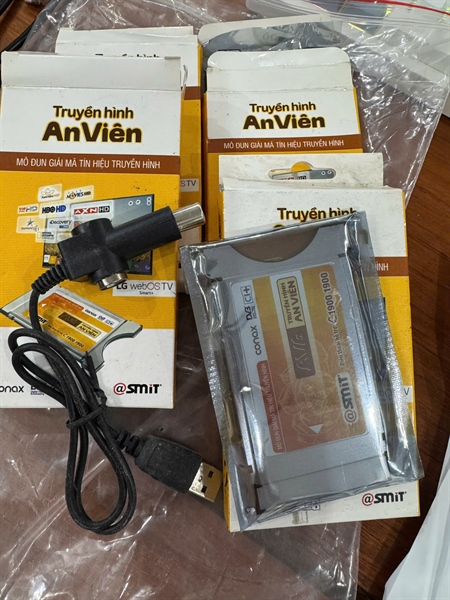 Thẻ CAM (AVG) hỗ trợ khe CI+ conax Mới Tinh phục vụ nhu cầu nghiên cứu học tập, test sản phẩm cho đơn vị sản xuất tv
