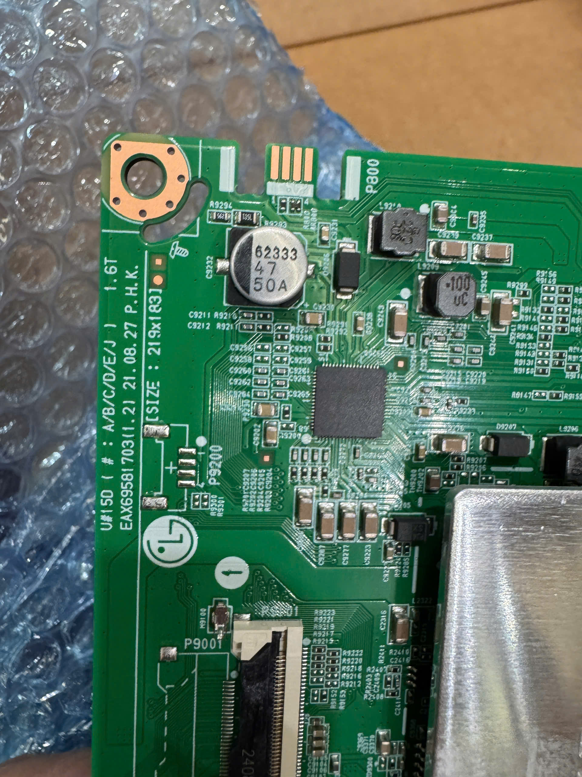 Bo mạch chính LG Tivi model 75UP7800 75UP7720 panel BOE mã bo EBU66367321 (mới tinh) EAX69581703