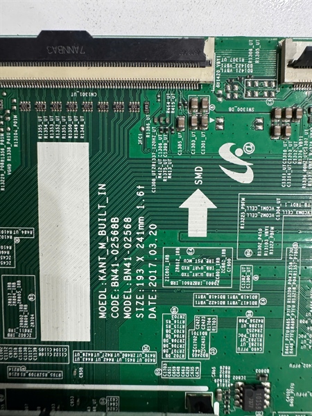 Bo mạch cho Tiv samsung hàng tháo máy còn hoạt động tốt model 65MU6400K bo chính chassi BN41-02568