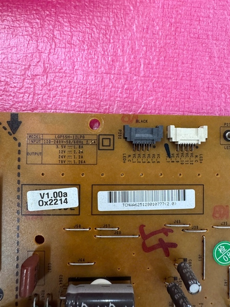 Bo mạch Nguồn Tivi LG model Part EAX64310801 LGP55H-12LPB EAY62512801 Power Board for LG 55LM6200 Power Board TV Accessories Backlight Hàng Tháo máy còn Hoạt động tốt