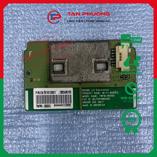 Bo mạch WIFI tivi LG EAT61813901 hàng tháo máy còn hoạt động TỐT