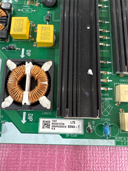 Bo mạch nguồn Tivi Samsung QA75Q800TAK Mã BN440175A hàng tháo máy hoạt động tốt
