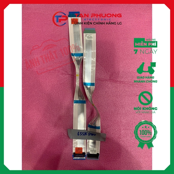 Cable,FFC cáp từ bo mạch chính lên màn hình tivi LG Mã EAD64666201 Hàng Tháo máy còn Hoạt động tốt