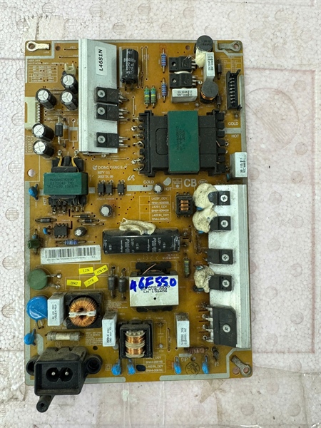 Bo mạch Nguồn tivi Samsung model UA46F5501AR Hàng Tháo máy còn Hoạt động Tốt
