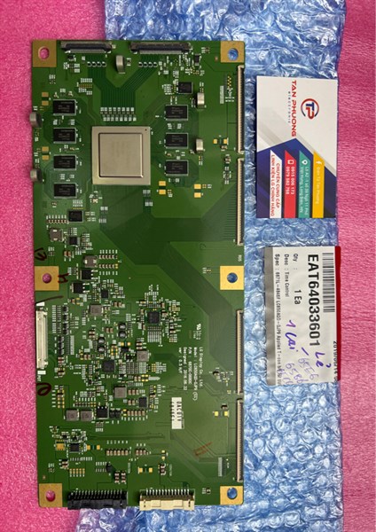 OLED65E6P 65B6 65C6 Tcon board LG Display Co., Ltd. Model : LC650AQD-GJP9 (EC) P/N: 6870C-0680C Designed: 2016.06.22 ver: 0.5 H/F