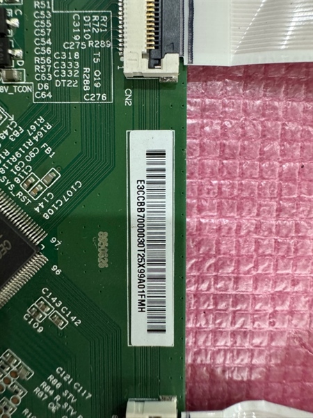 T con logic CV709U1-T01-CB chot tivi samsung 70RU7200 và 70UN6900 tháo máy hoạt động tốt