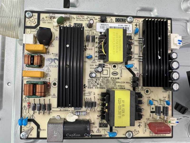 Bo mạch Nguồn Tivi XIAOMI L55M7-EA, 55M7 Hàng Tháo máy còn Hoạt động Tốt