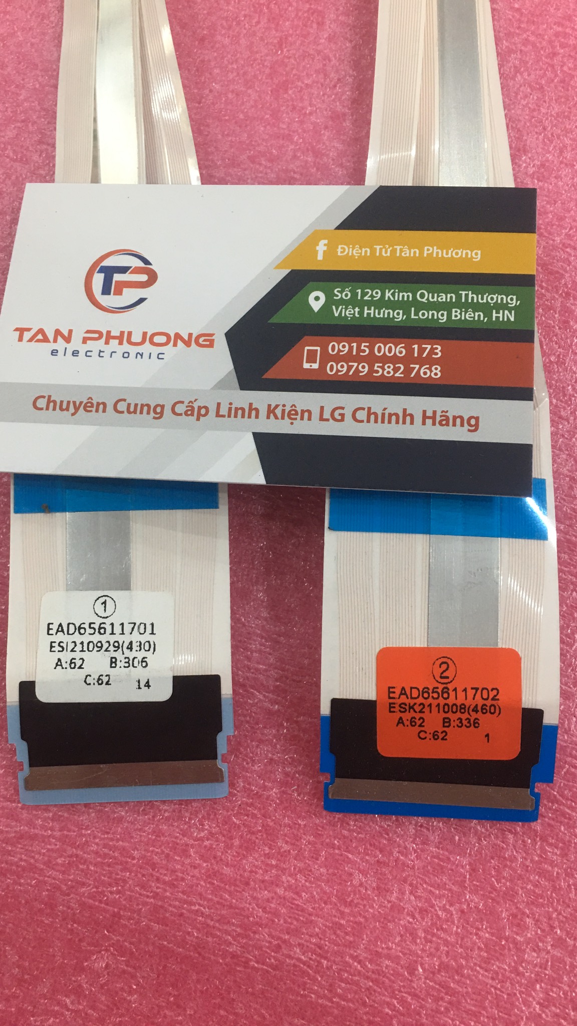 Cable,FFC cáp từ bo mạch chính lên màn hình tivi LG EAD65611704 EAD65611703