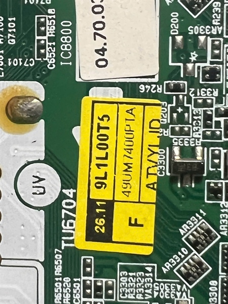 Bo mạch chính LG Tivi model 49UM7400 LGD hàng tháo máy còn hoạt động tốt