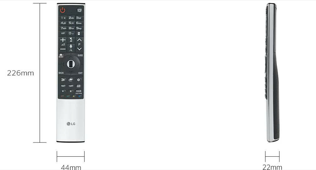 Điều khiển Magic 𝐀𝐊𝐁𝟕𝟓075𝟓𝟎𝟏 𝐌𝐑𝟕𝟎𝟎 Mới Tinh chính Hãng cho ti vi LG MR16 (Dùng cho các dòng ti vi LG 2016 trở về trước) và 1 số model Oled 55EG9A7,....