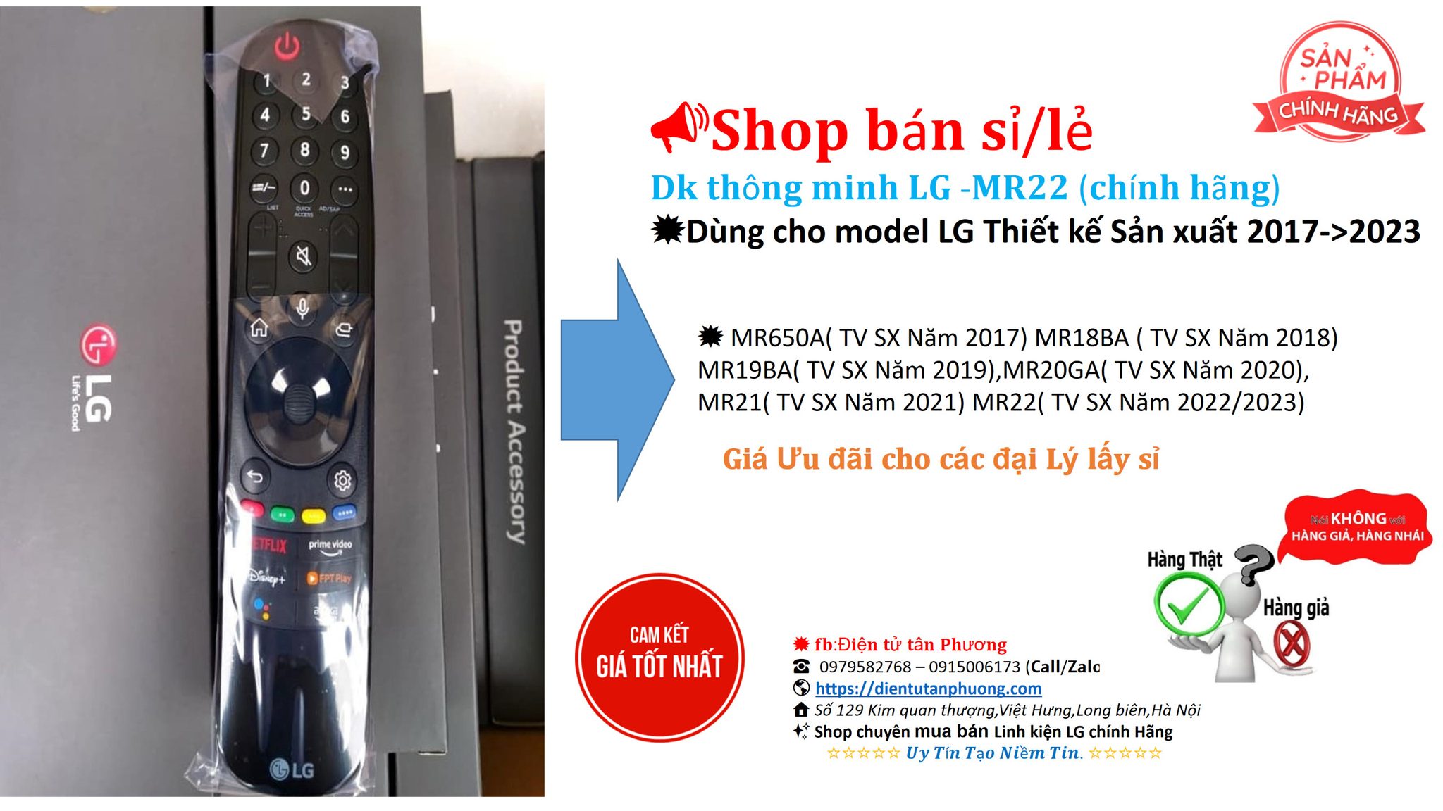 Điều khiển Thông Minh giọng nói chuột bay LG Original Magic Voice 𝐑𝐞𝐦𝐨𝐭𝐞  Control 𝐋𝐆/ 𝐌𝐑𝟐2𝐆𝐀 - Black  cho các (Model TV 2022)𝐒ả𝐧 𝐩𝐡ẩ𝐦 𝐜𝐡í𝐧𝐡 𝐡ã𝐧𝐠 ) mới tinh nguyên hộp sản xuất Indonesia hộp Đen loại không có Pin Đi kèm