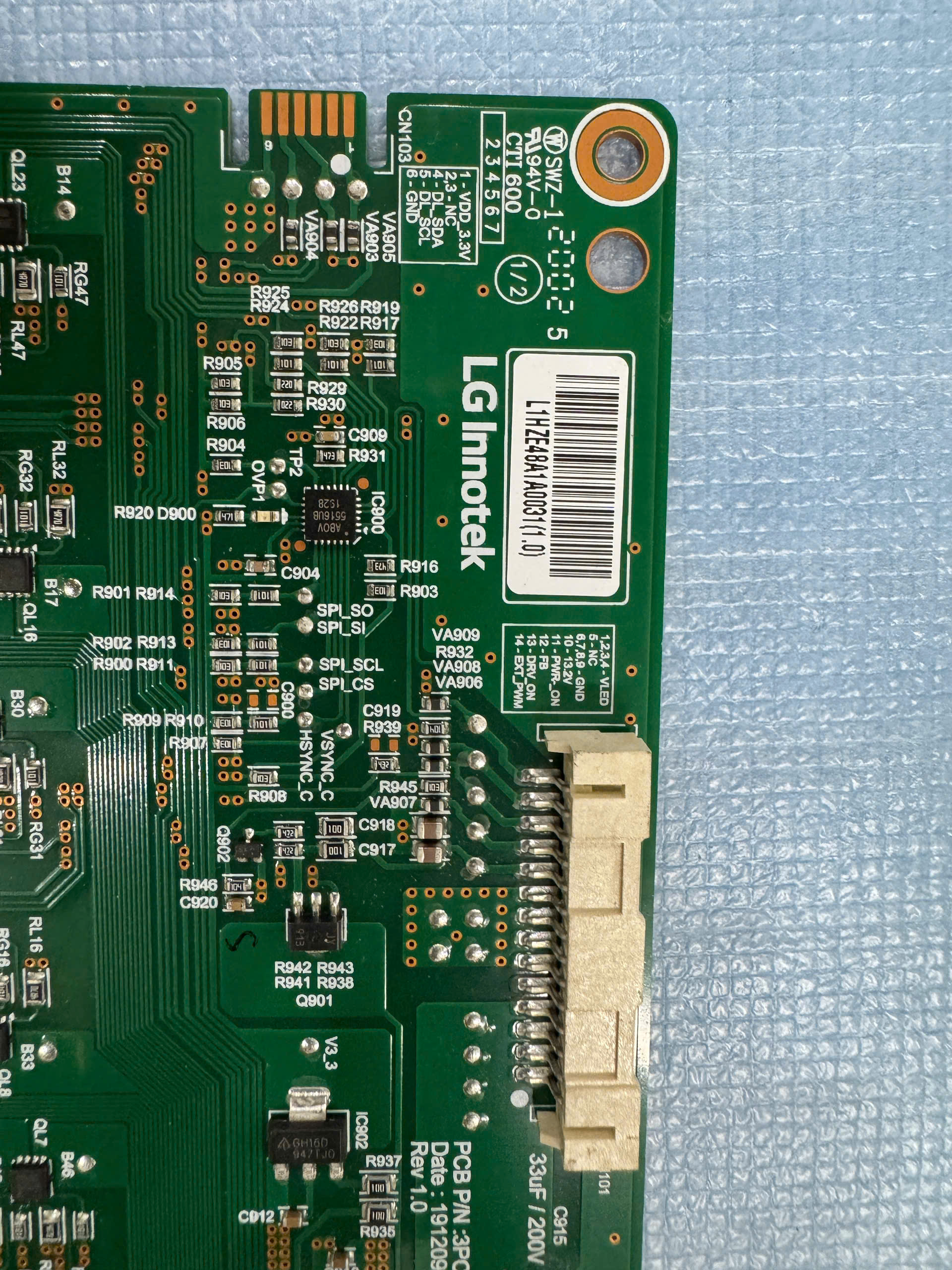 LG Pcb Assembly, Led Driver - EBR89830201 65NANO956 65Nano95,65Nano90